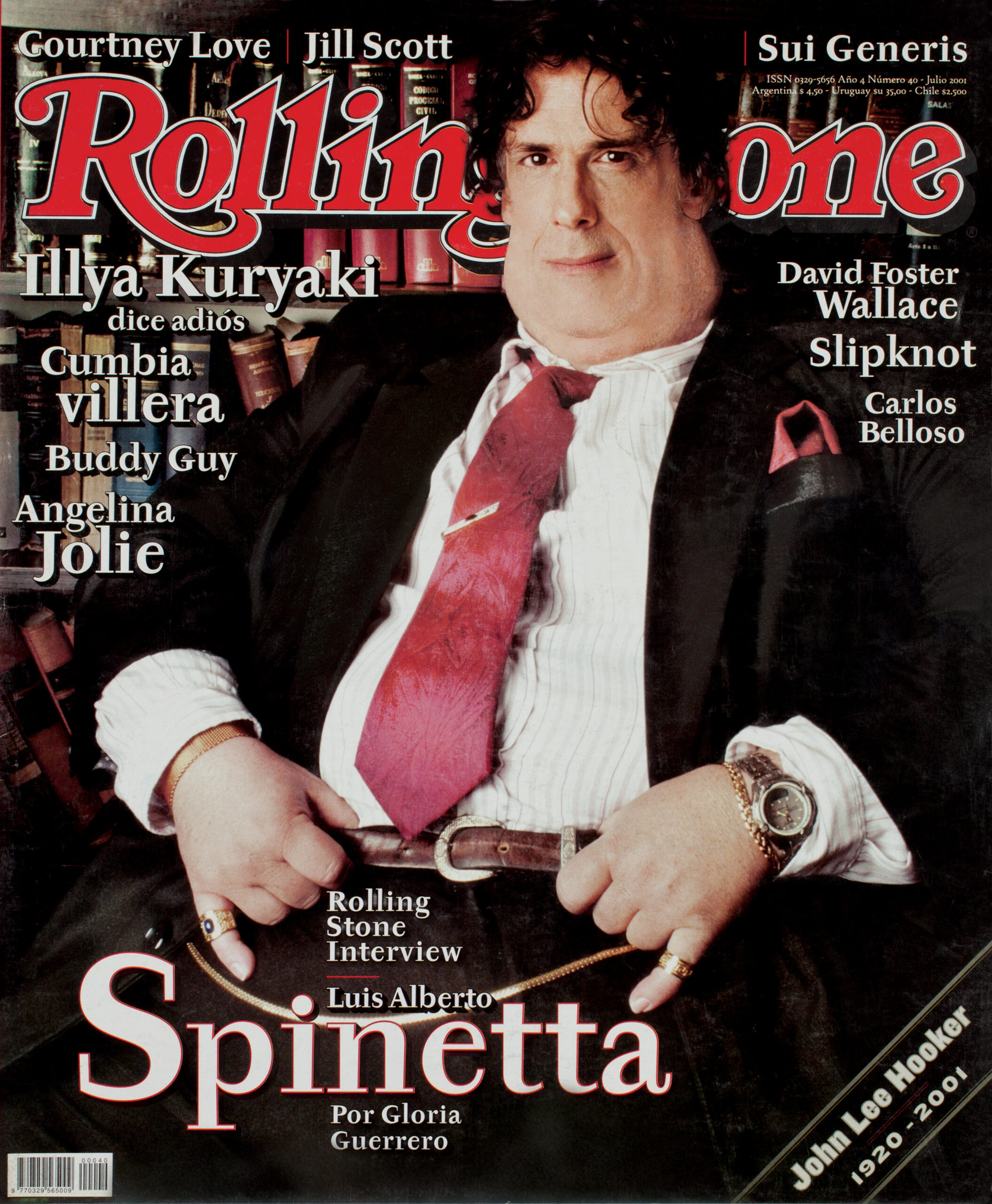 Revista Rolling Stone - Spinetta el gordo por Gloria Guerrero (2001)